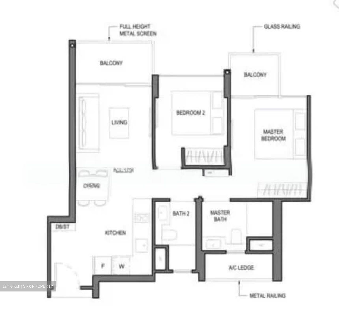 Parc Komo (D17), Apartment #577827581